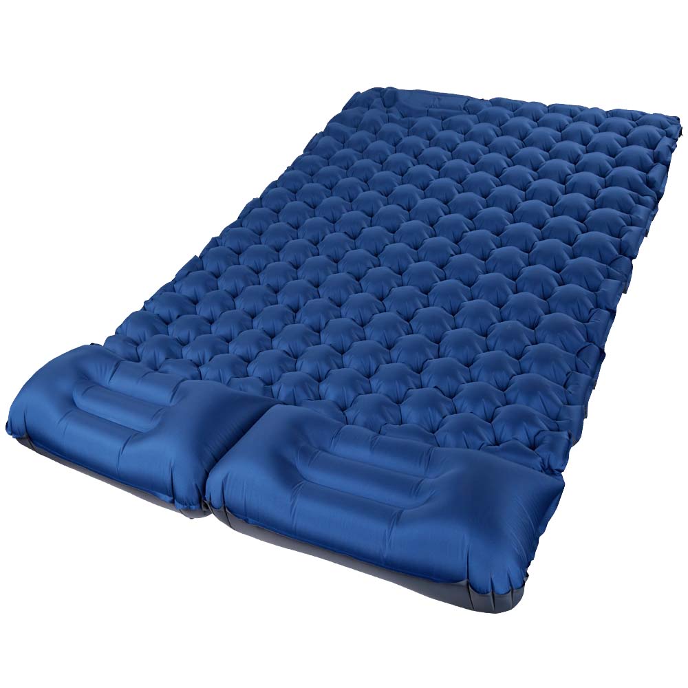 Double Self-Inflating Sleeping Pad with Pillow – AKSOUL