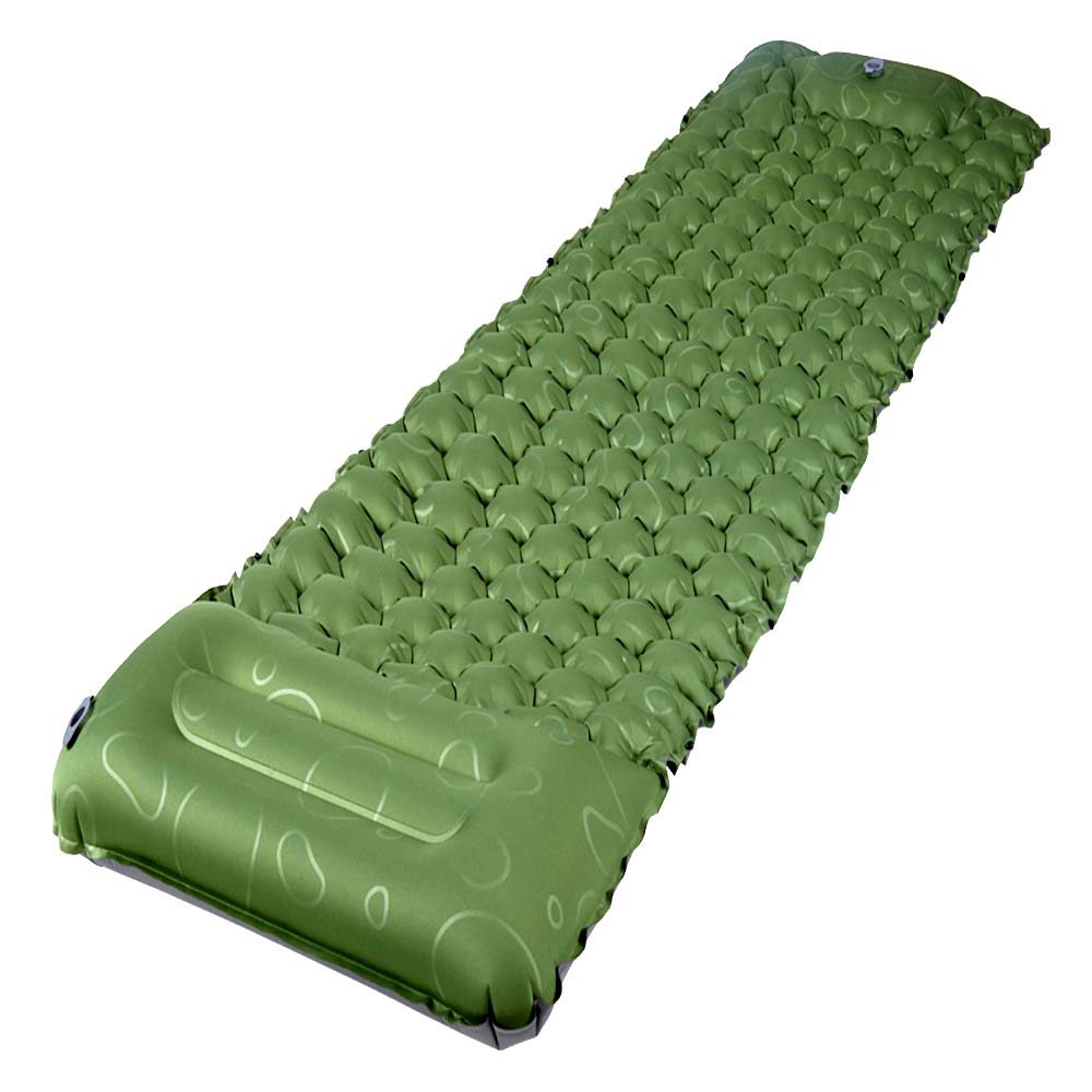 Camping Self-Inflating Sleeping Pad with Pillow